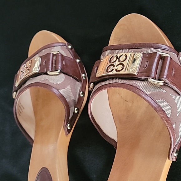 Coach mule wooden sandals - Picture 7 of 7